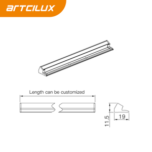 Nhà Máy Trực Tiếp Hiện Đại 12V LED Ngăn Kéo Chiếu Sáng Cho Tủ Bếp & Ngăn Kéo Tủ Kệ Cảm Biến Ánh Sáng - Product Image 4