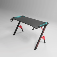 Escritorio Extensible Flotante de Metal para Juegos, Ahorra Espacio, con Soporte Oculto, Ajustable y Estable, para Oficina en Casa
