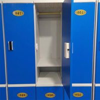 Armoire de rangement démontable à 2 compartiments en plastique ABS étanche et résistant à la rouille de la marque JMDS, en acier inoxydable, vente en gros