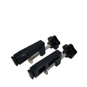 TEBAK W-09压紧夹具夹具木工45毫米和75毫米栅栏铝C型刳刨机台轨道端夹具 - Product Image 2