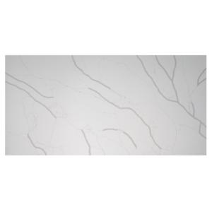 Plaque de calacata blanche artificielle, pierre de Quartz, dessus de vanité de salle de bain, utilisation en vente - Product Image 3