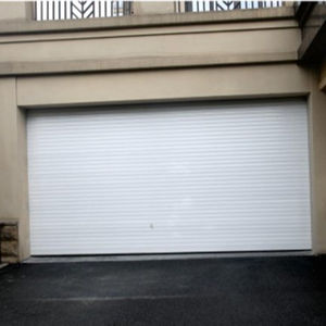 Persianas enrollables de aluminio para tienda comercial, puertas automáticas y manuales de Metal a prueba de viento para el hogar - Product Image 1