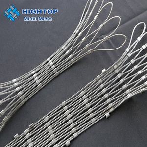 <span class=keywords><strong>Filet</strong></span> de câbles en acier inoxydable tressé flexible pour la protection des balustrades d'escalier, des balustrades et des remplissages de mezzanines - Product Image 3