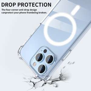 Coque magnétique QY pour iPhone 14 Pro Max Coque de protection antichoc pour iPhone 13pro Max Anti-choc - Product Image 6