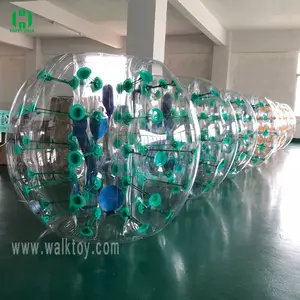 Günstige Bubble Soccer New Design Aufblasbare Stoßstange Ball Hochwertige PVC oder TPU Fußball Zorb Bälle zum Verkauf
