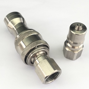 Kzd Loạt 1/4 "3/8" Nhanh Chóng Ngắt Kết Nối Thép Không Gỉ Brass Thủy Lực Nhanh Chóng Kết Nối Cho Thảm Cây Đũa Phép Làm Sạch - Product Image 3