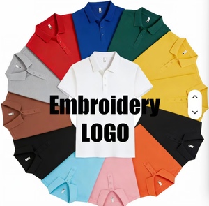 Chemises polo piqué de haute qualité pour hommes, douces, respirantes, à manches courtes, style smart casual, pour le golf, avec logo brodé personnalisé, vente en gros OEM - Product Image 4