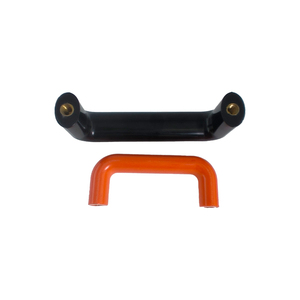 Tirador de Puerta de Gabinete Ovalado de Baquelita Negra, Tirador en Forma de U para Máquinas Industriales - Product Image 1