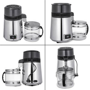 Stainless Steel Alcohol Purifier Filter SC-3 Glass Jar Silver Automatic <strong>Water</strong> Distiller Commercial - Product Image 5