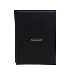Personalized Design Magnetic Rigid Book Style Luxury Clamshell <b>Black</b> Magnetic Gift <b>Box</b> With Logo - Product Image 2