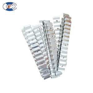 HF Vente en gros Design industriel Anti-Corrosion Durable Aluminium <span class=keywords><strong>Fer</strong></span> Acier Zig Zag Briques ondulées Attaches murales pour immeuble de bureaux - Product Image 4