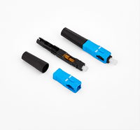 SC Conector Fibra Optica Adaptador Rapido Ftth Sc Apc/Upc Ftth Fiber Optic Quick Fast Connector Low Loss Connection