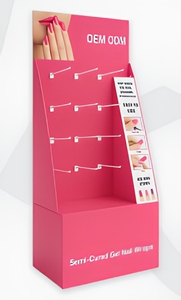 Expositor Personalizado Ecológico para Máscara de Pestañas, Colorete, Base de Maquillaje, Protector Solar en Barra y Bombas de Baño - Product Image 2