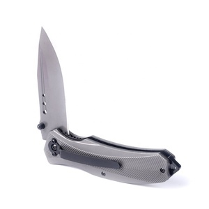 كينسون-سكين CL0647, أفضل مقبض خشبي كلاسيكي ، سكاكين للنجاة ، سكين قابل للطي ، سكين مفتوح مع مشبك حزام - Product Image 4