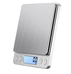 Batterie étanche ou chargeur USB rechargeable 500g 1kg 2kg 3kg balance de cuisine électronique multifonction mesurant le poids des aliments