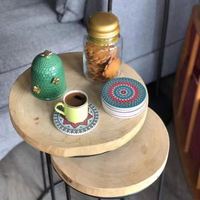Sous-verres personnalisés en sublimation en gros, vierges, en céramique avec dos en liège, écologiques, de luxe, pour usage commercial, 50 MOQ, logo personnalisé
