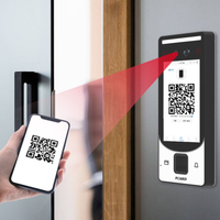 Precio barato Dispositivo facial Escáner de huellas dactilares Terminales de reconocimiento Tarjeta Nfc Software web gratuito y Sdk