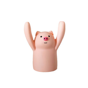 Qingh, style japonais et coréen, filles Instagram, cœur, mignon cochon surélevé à la main, petit, porte-notes, <span class=keywords><strong>photo</strong></span>, décoration de gâteau, M - Product Image 4