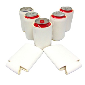 Sublimation Blank White Neoprene 12oz Beer Can Cover Cans Cooler Holder Sleeve Custom Logo Can Koosies - Product Image 3
