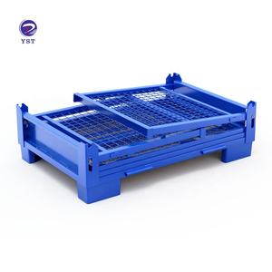 กล่องเหล็กแบบตาข่ายซ้อนได้เคลือบผงสำหรับอุตสาหกรรมยานยนต์ ยูโรพาเล็ต - Product Image 2