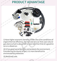 Dual Fuel lpg Kit for V8 8 Cyl Engines Sequential Injection lpg Conversion System