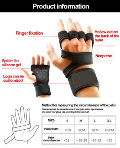 Équipement de fitness et de musculation : Gants de musculation, Genouillères 7 mm, Ceinture de force pour dips - Product Image 6