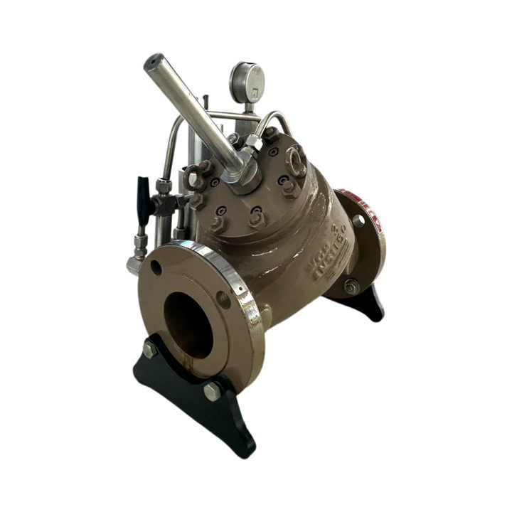 High-Performance Manual Control Valve with Pilot System Self-Acting for Gas Oil Water at High Temperatures OEM Customizable