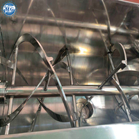 Mélangeur simple en acier inoxydable de 3 à 5 t/h Machine à mortier sec et machine à emballer