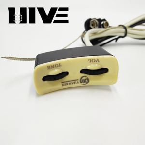 HIVE A201 סִגְנוֹן עט גיטרה מעץ צינור זנב ספייק סוג חור קול חור קולקציונר גיטרה עממית קלאסית - Product Image 4