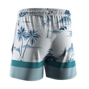 Shorts de protection solaire pour hommes avec cordon de serrage, taille ajustable, coupe active, respirants, pour temps chaud, surf et pêche à la ligne - Product Image 6