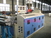 Panneau de mur UV de machine d'extrudeuse de feuille de marbre de PVC en plastique de 1220*2440mm faisant la machine pour la décoration intérieure