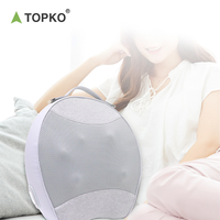 Masseur chauffant vibrant électrique TOPKO Soulagement de la fatigue Coussin de massage lombaire et dorsal