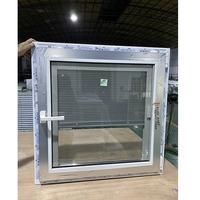 Precio barato Ventanas de casa para la venta Ventana abatible de PVC para residencial