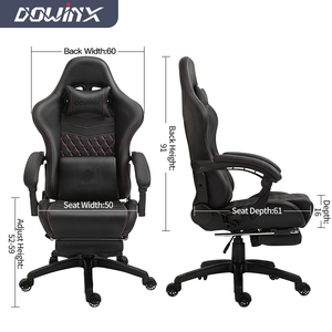 <span class=keywords><strong>Dowinx</strong></span> Überlegene Qualität Verstellbarer PU-Kunstleder Multifunktion aler Computers piel stuhl Gaming Chairs bequemer Kalt schaum - Product Image 6