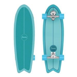 Planche à roulettes Sway Land Surfboard de 22 pouces, plateau en érable à sept couches, design unisexe adapté aux débutants, pour adultes et enfants - Product Image 1
