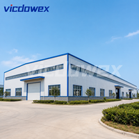 VICDOWEX Bâtiment en structure acier sur mesure pour usine industrielle, entrepôt et atelier