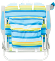 En aluminium Heavy Duty Pliant Sac À Dos Chaise De Plage 4 Positions D'inclinaison Réglable Oxford Imperméable De Pêche Chaise Avec Refroidisseur