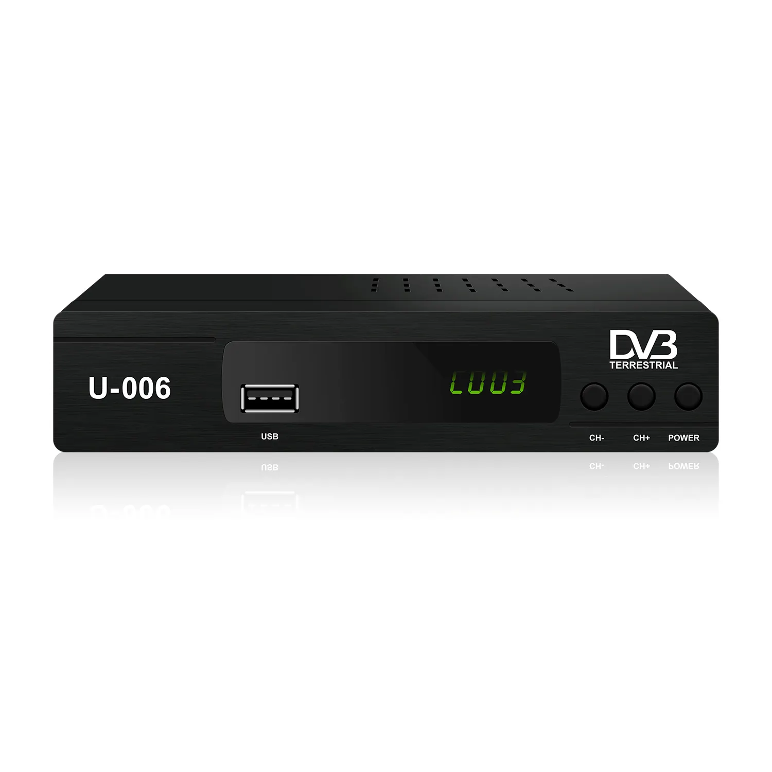مصنع توريد OEM/ODM التلفزيون جهاز استقبال واي فاي DVB-T2 DVB-T2 H.264 كامل HD استقبال دعم يوتيوب تعيين كبار مربع