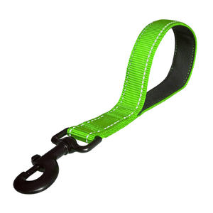 Ağır güçlü dayanıklı kısa kontrol yürüyüş eğitimi için evcil hayvan tasması yansıtıcı Pet aksesuarları kısa naylon köpek tasma kayışı - Product Image 5