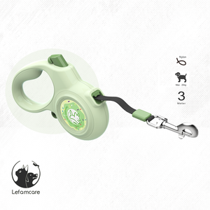 लक्जरी भारी शुल्क नायलॉन नो पुल कुत्ते को पड हैंडल और बड़े नस्ल कुत्तों के प्रशिक्षण और नियंत्रण के लिए चिंतनशील सिलाई के साथ - Product Image 1