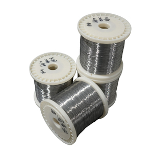 Fil en alliage NiCr Cr20Ni80 nu et solide, 0,44 mm, en nichrome pour chauffage constant, pour appareils de <span class=keywords><strong>cuisson</strong></span> domestiques, commande d'échantillon acceptée - Product Image 1