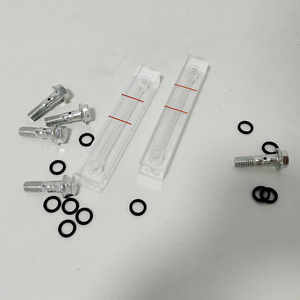เกจวัดระดับน้ำมันแมนนี่ รุ่น YJ-100 พร้อมกระจกใสสำหรับตรวจสอบน้ำมันหล่อลื่นคอมเพรสเซอร์ - Product Image 2
