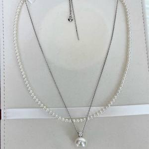 Ensemble de collier en argent 925 authentique avec perle d'eau douce naturelle, avec boîte cadeau, nouveau et populaire pour la collection Xiaomi - Product Image 3