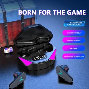 หูฟังบลูทูธเกมมิ่ง X15 TWS ราคาประหยัด ความหน่วงต่ำ พร้อมไมโครโฟน สำหรับโทรศัพท์ แบบไร้สาย  หูฟังแบบใส่ในหู  พร้อมจอ LED - Product Image 5