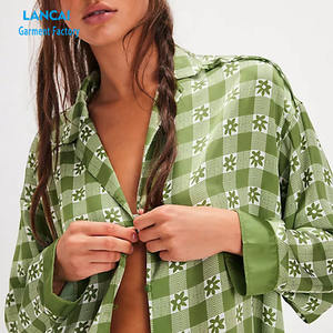 Ensemble de pyjama Green Dreamy Days pour femmes Ensembles pour femmes confortables et élégants - Product Image 3
