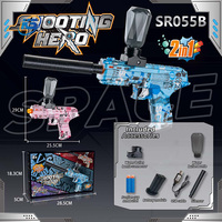Vente en gros de jouets électroniques en plastique pour pistolet CP33, jeu de tir avec des balles d'eau colorées pour enfants et adultes (100-150fps)