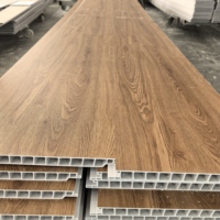 Moderner 20mm dicker, ausgehöhlter, superstar ker Trennwand wasserdichter und feuerfester Laminat-Kunststoff-Holzdielen boden