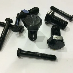 アメリカ標準ASMEB18.2.1ボルトUNCUNF鋼グレード2/5/8黒色酸化物六角ボルト - Product Image 3