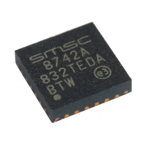 מקורי חדש אלקטרוני רכיב LAN8742AI-CZ-TR LAN8742A-CZ-TR SMSC8742A Ethernet IC משדר SQFN QFN24 מעגל משולב