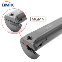 Porte-outil de rainurage interne indexable DMIX MGNVR avec plaquettes en carbure HRC 42-45 pour tournage de trous et rainurage interne sur tour CNC